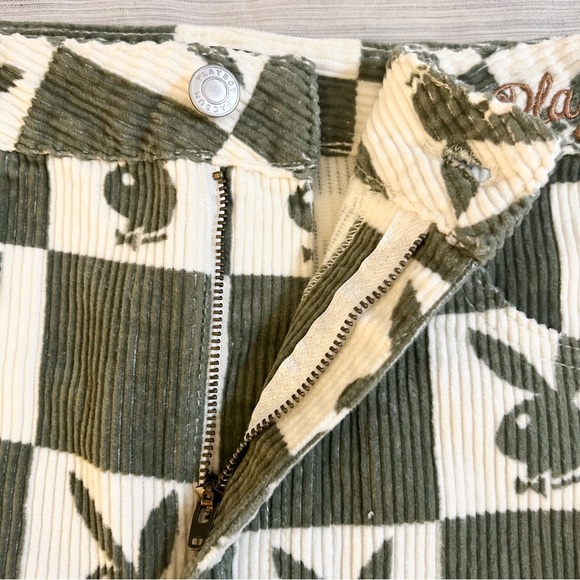 Playboy Game Of Bunnies Low Rise Mini Skirt - Picture 7 of 10